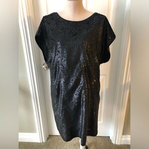 Sweewe Chic Black Sequin Dress Tunic